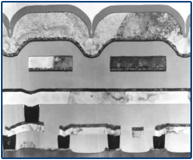 TEM Image of a Microprocessor Prepared by FIB