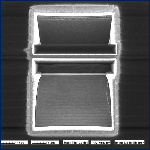 Thinning of Central Membrane