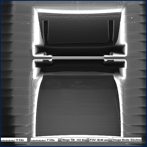 Polish with Reduced Beam Current within the Frame Cuts